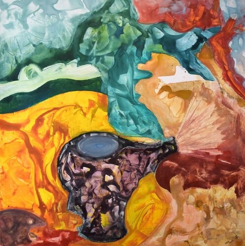 Stillleben: Past by Leszek Nowak, Painting for Sale on Select