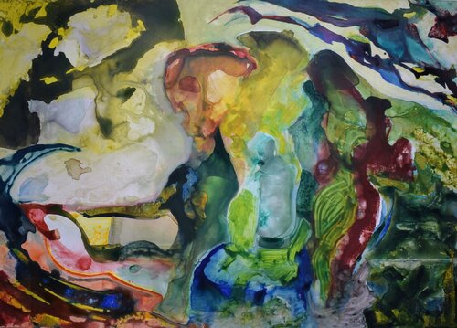 Ghosts are among us I von Leszek Nowak, Malerei kaufen auf Select