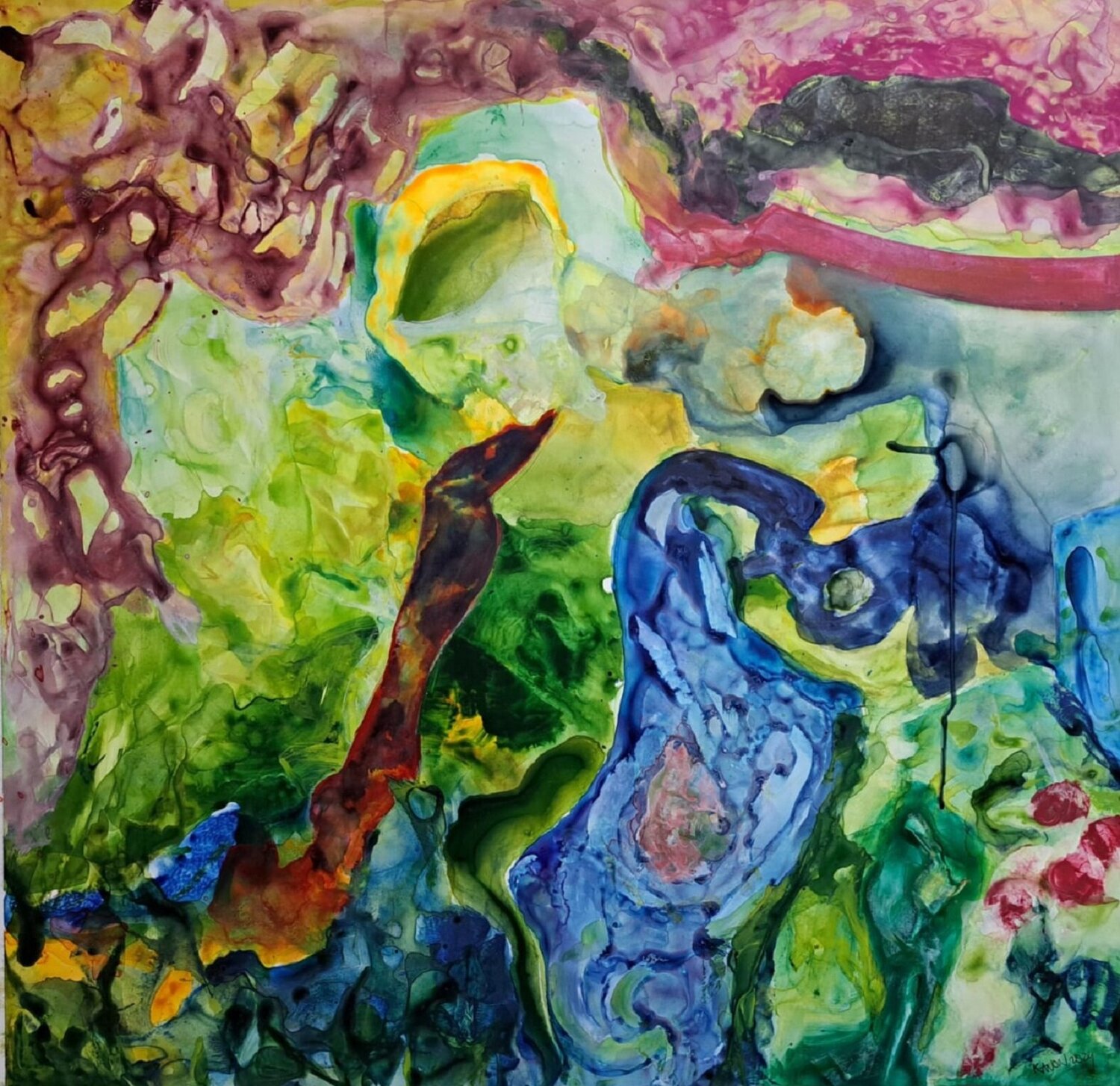 The last touch of truth Leszek Nowak Original painting for sale