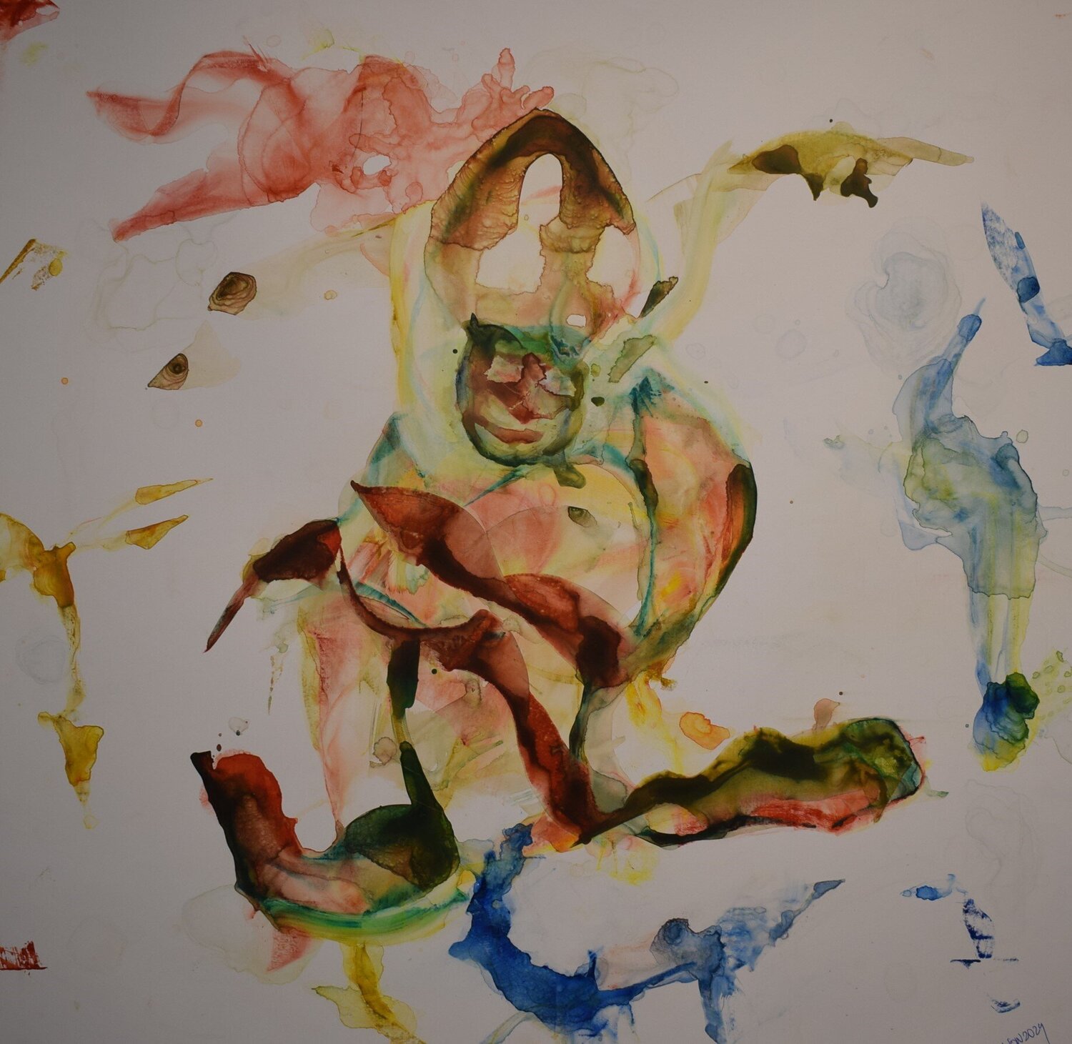Dwarfs II Leszek Nowak Original painting for sale