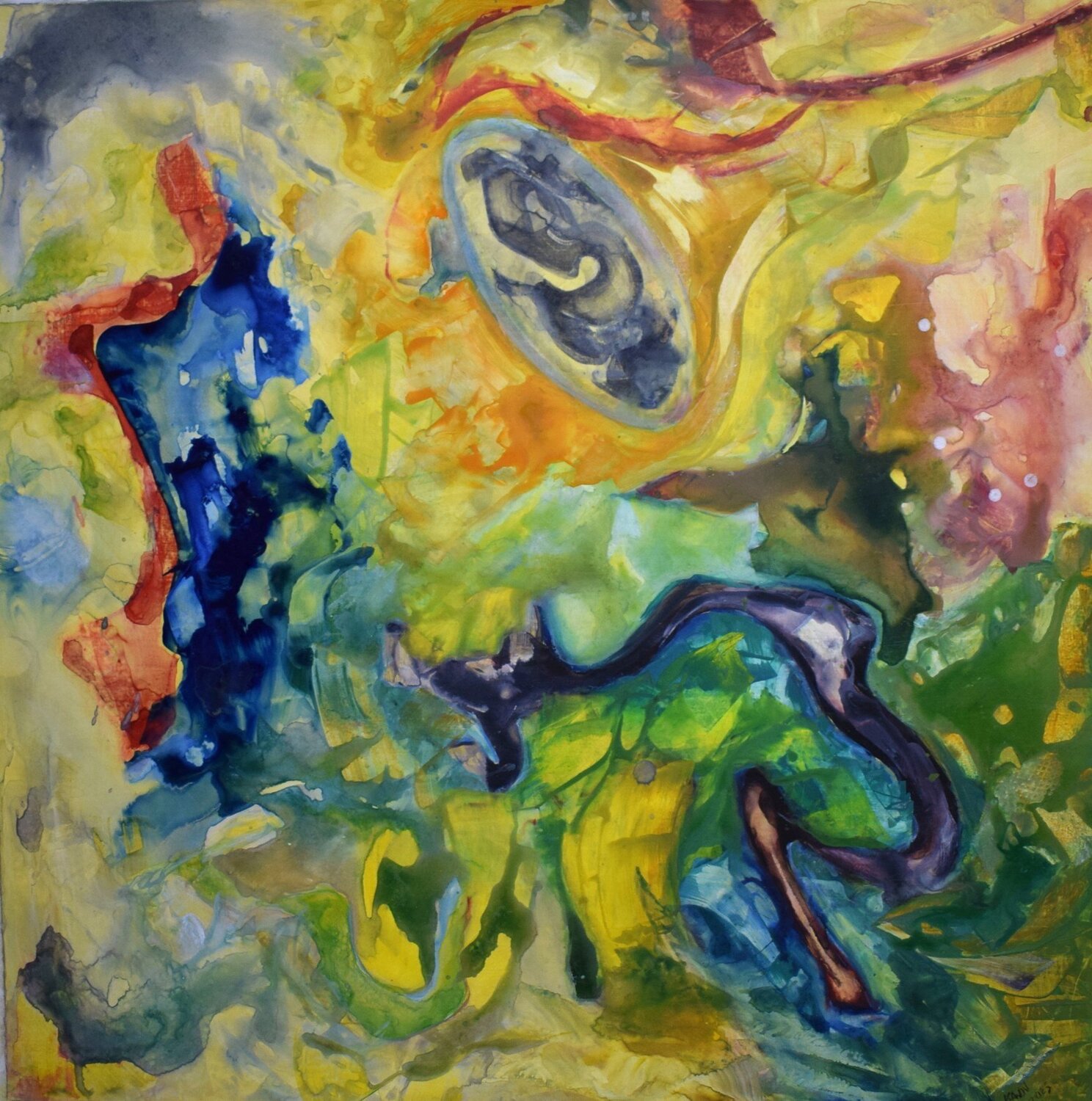 Childhood memories Leszek Nowak Original painting for sale