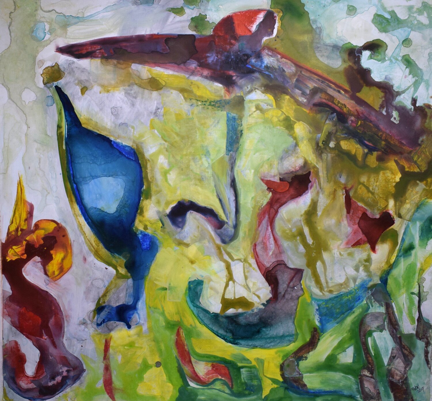 In love with this dreams Leszek Nowak Original painting for sale