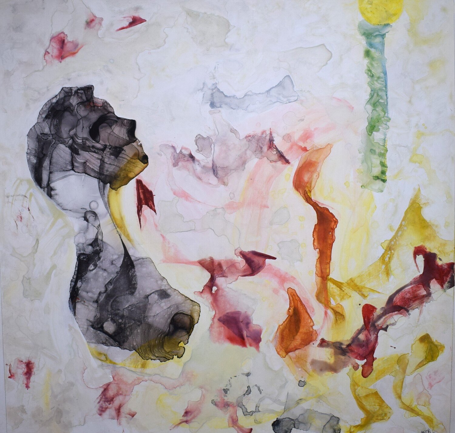 One last view Leszek Nowak Original painting for sale