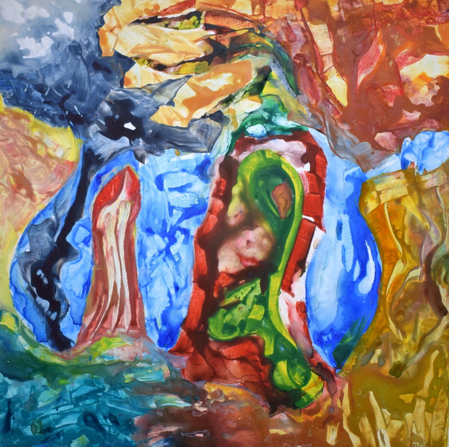 Lost in time Leszek Nowak Original painting for sale
