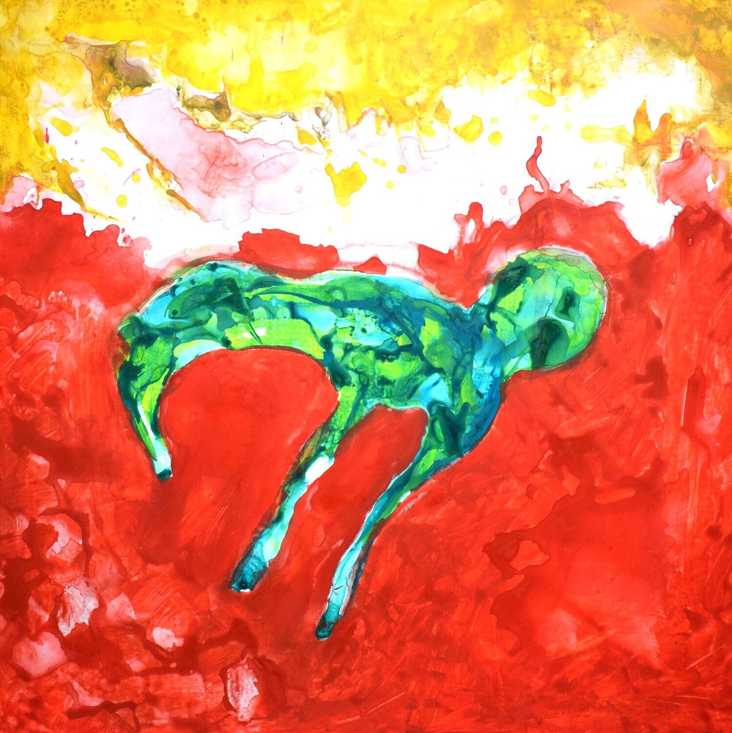 Zombietimes Leszek Nowak Original painting for sale
