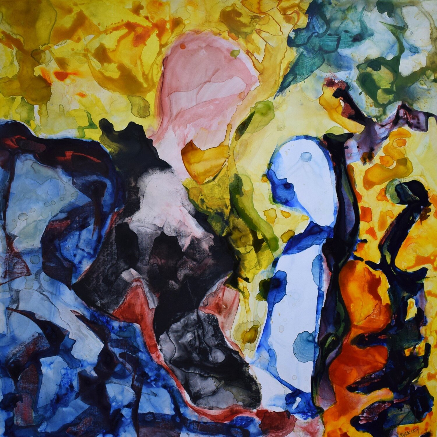 To rise again Leszek Nowak Original painting for sale
