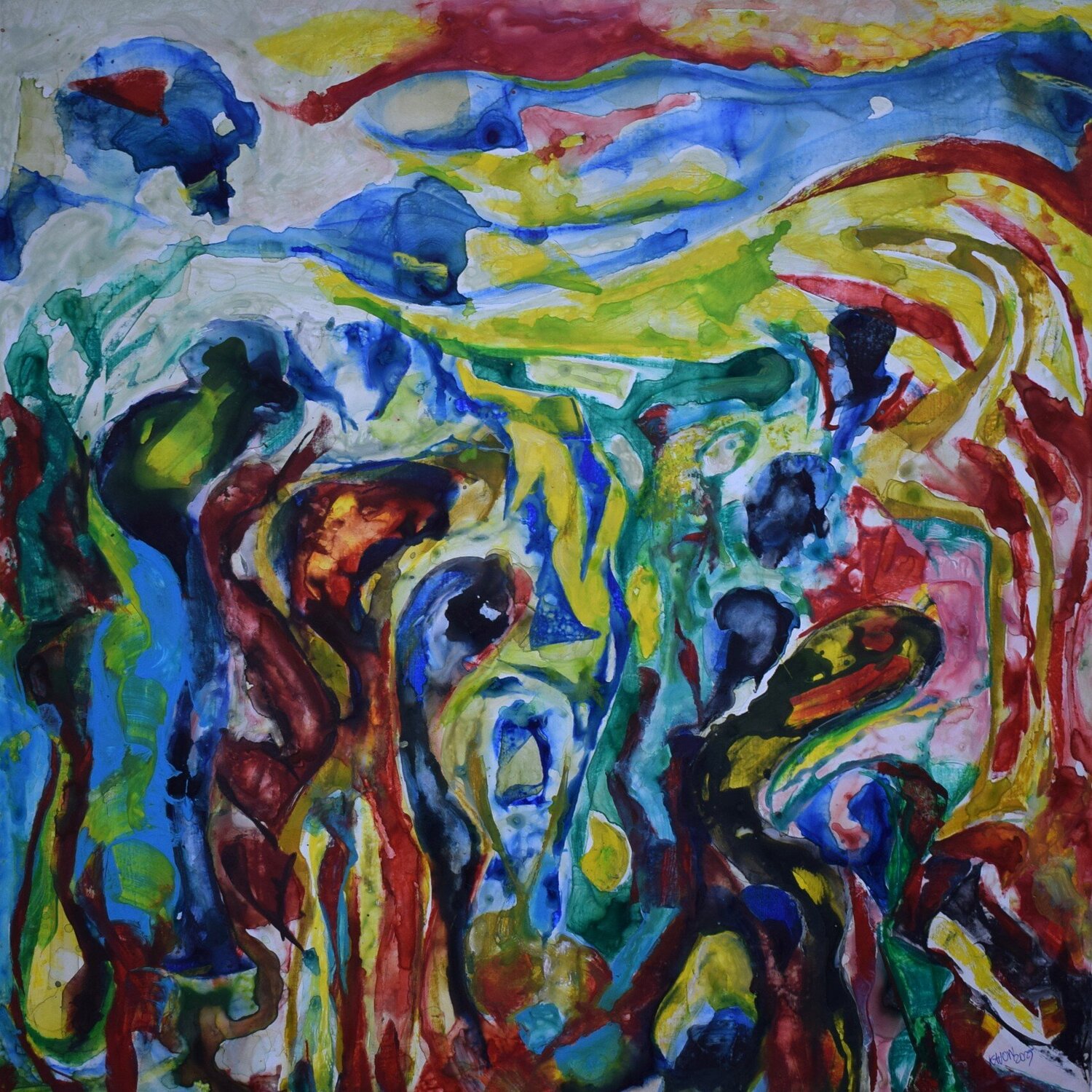 Come what may Leszek Nowak Original painting for sale