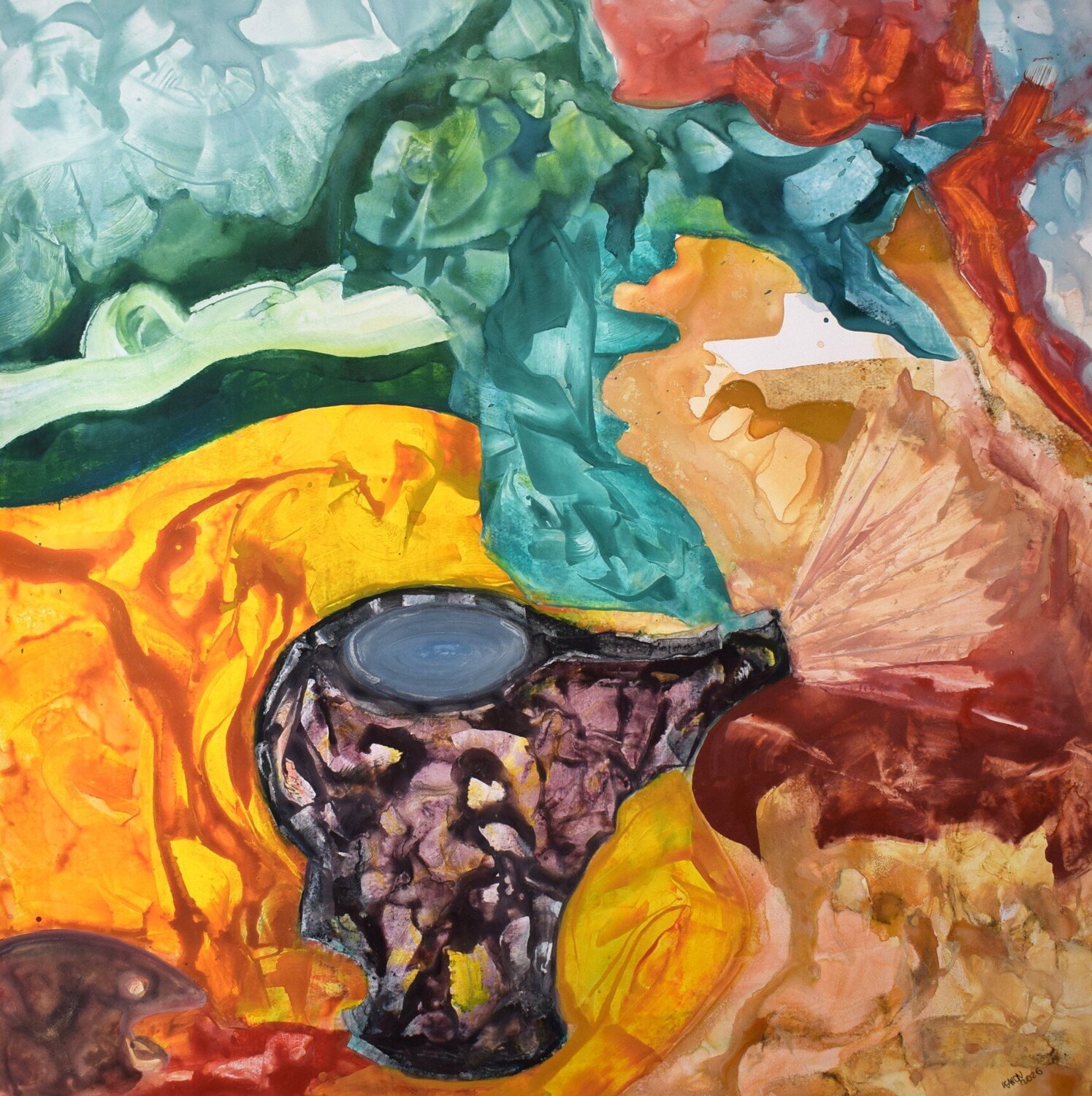 Stillleben: Past Leszek Nowak Original painting for sale