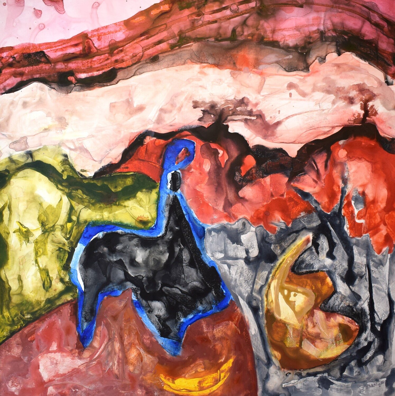 Stillleben: Unstoppable Leszek Nowak Original painting for sale
