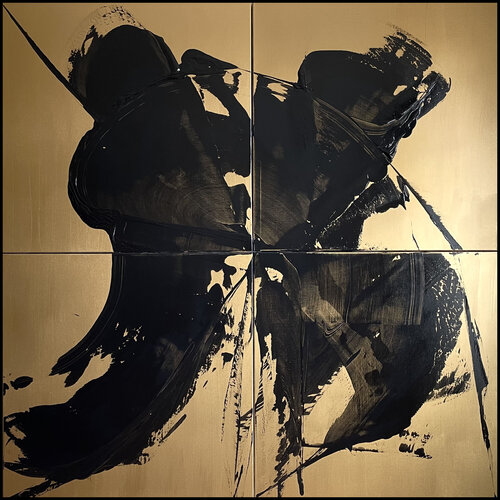 Elegy 15 The Dawn of Dark times by Altone Mishino, Painting for Sale on Select