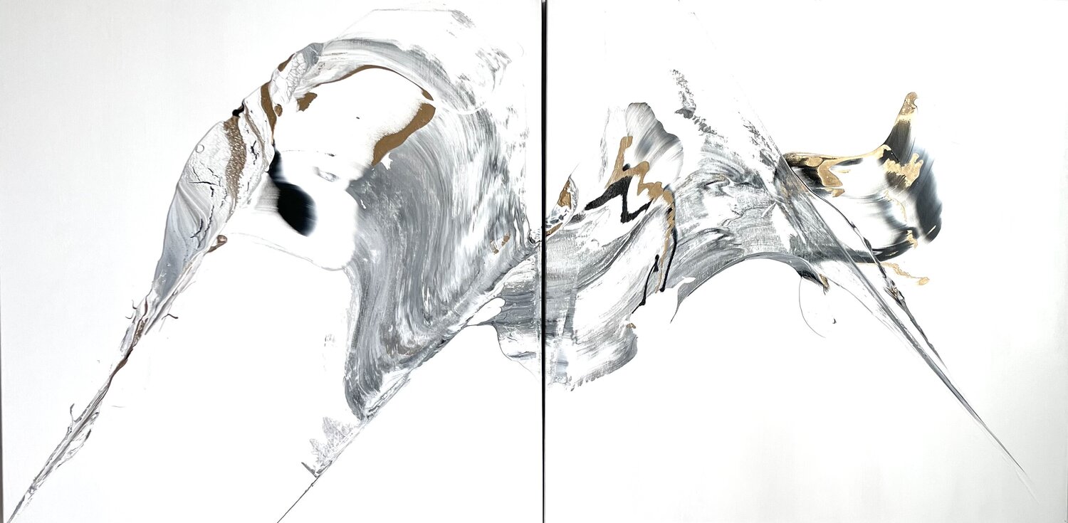 Gesture 2, Our Eternal Snows Altone Mishino Original painting for sale