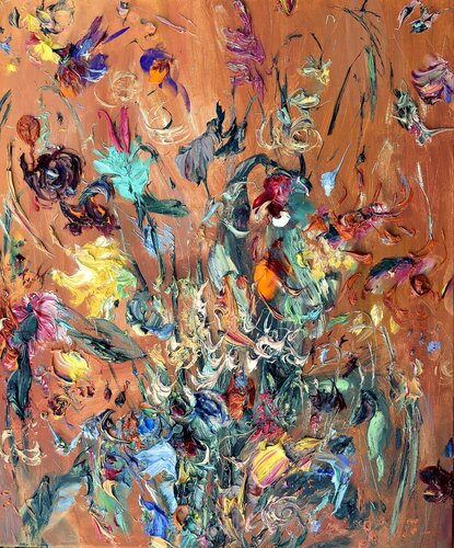 Il gioco by Antonio Lucarelli, Painting for Sale on Select