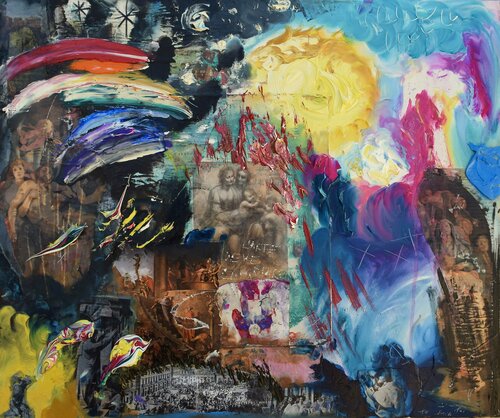 L'arte deve cambiare. by Antonio Lucarelli, Painting for Sale on Select