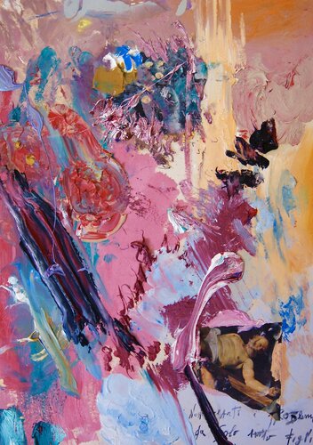 Non crearti problemi da solo b.m.f. by Antonio Lucarelli, Painting for Sale on Select