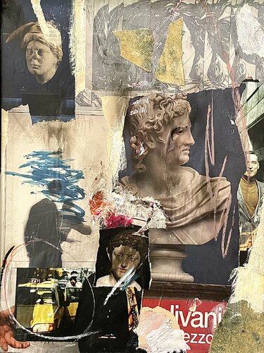 Verso l’astratto che non ha voce by Antonio Lucarelli, Painting for Sale on Select