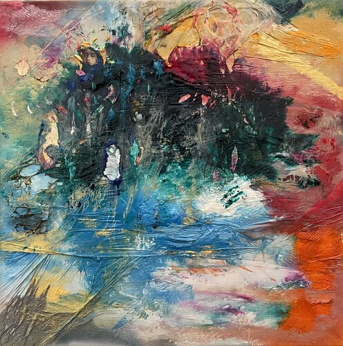 La foresta della memoria by Antonio Lucarelli, Painting for Sale on Select