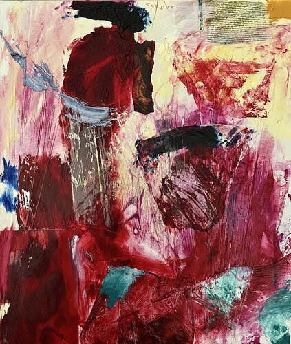 Il messaggero by Antonio Lucarelli, Painting for Sale on Select