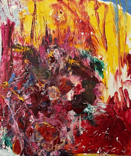 Sopra il quadro by Antonio Lucarelli, Painting for Sale on Select