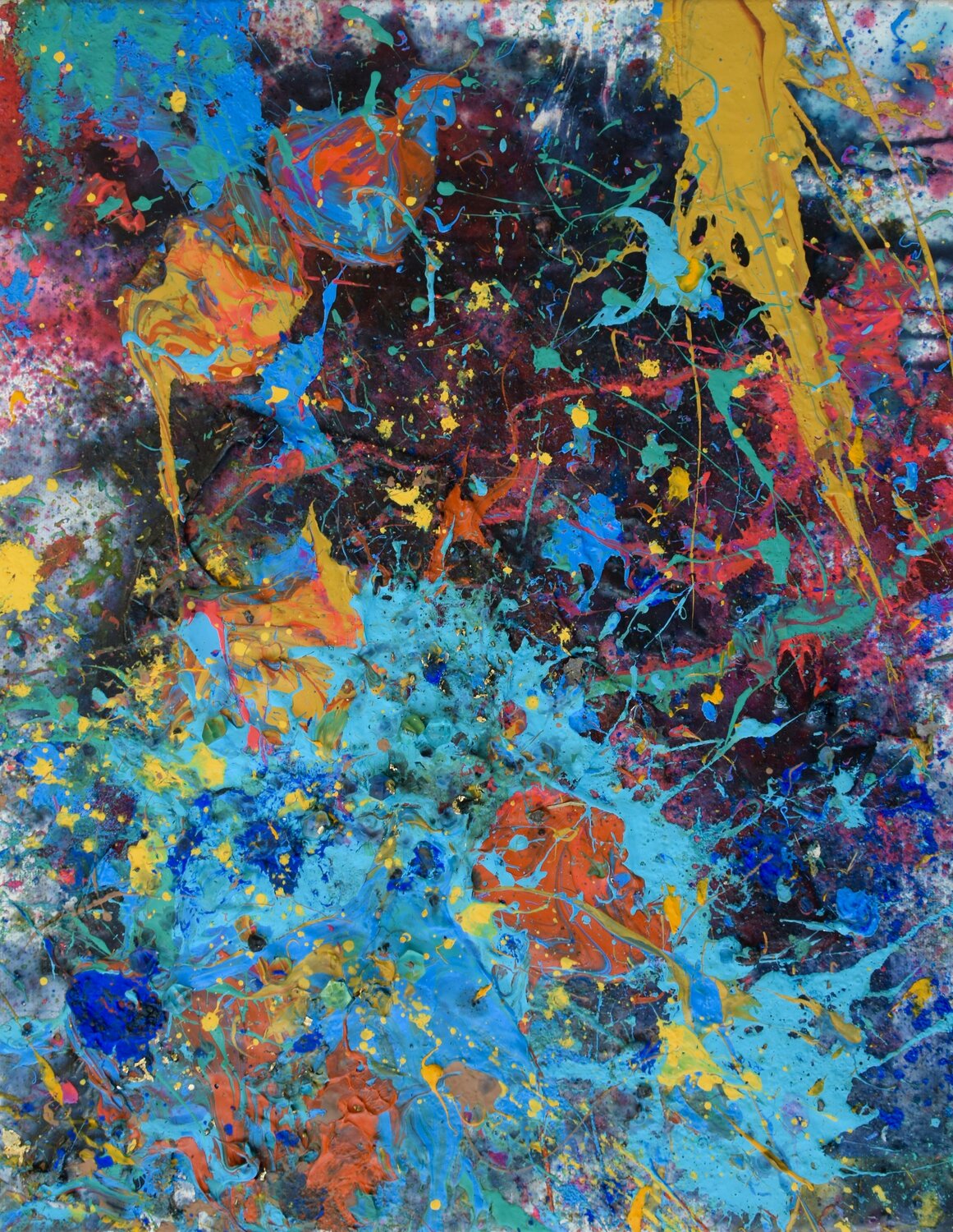 Sempre prendere caramelle dagli sconosciuti Antonio Lucarelli Original painting for sale