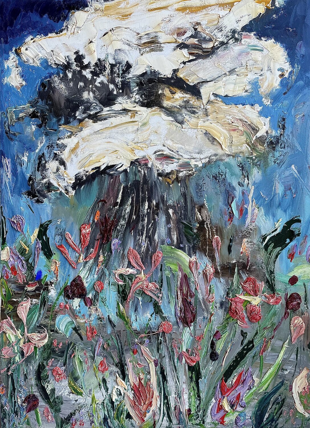 L’eterna rinascita Antonio Lucarelli Original painting for sale