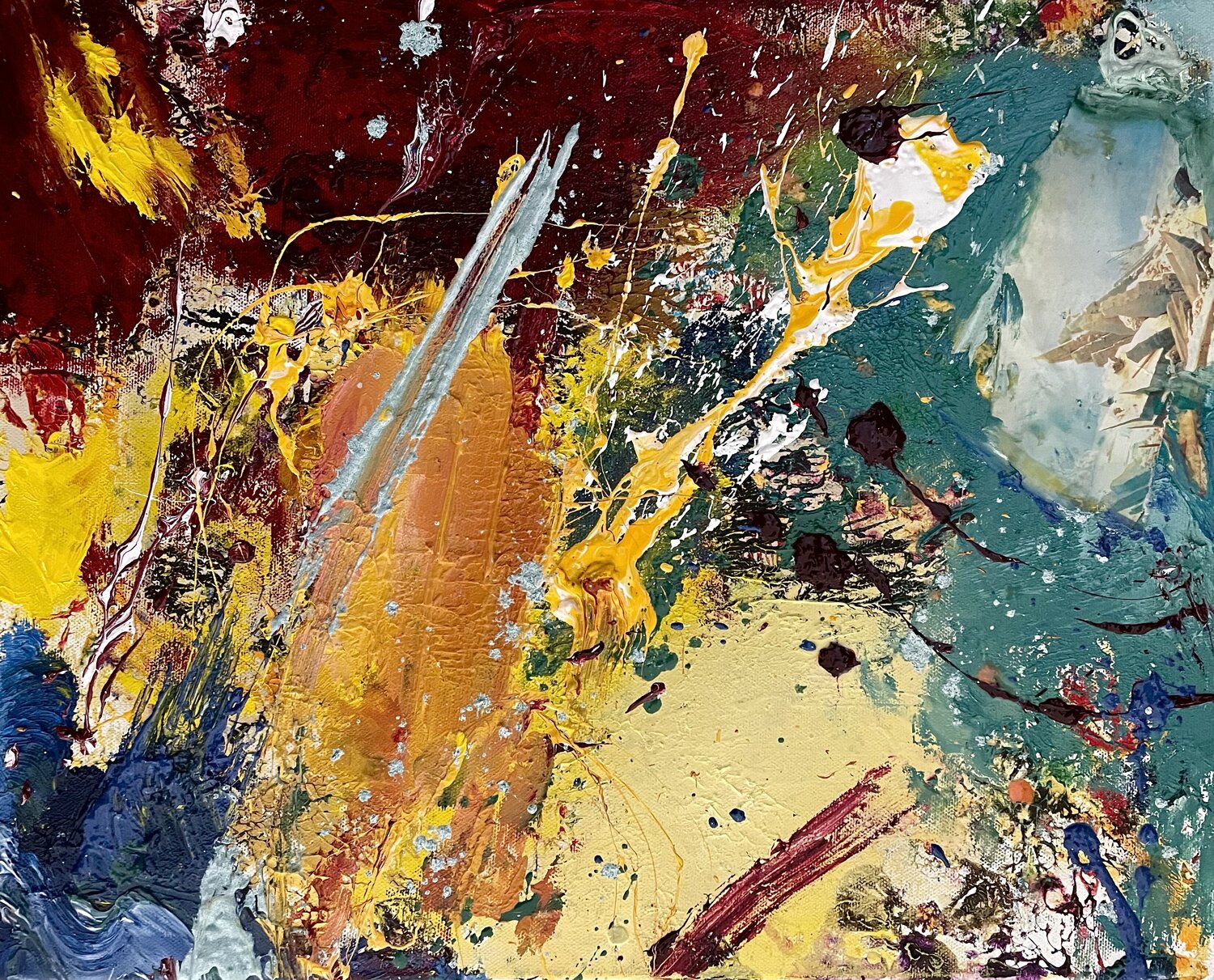 Nuova parvenza Antonio Lucarelli Original painting for sale