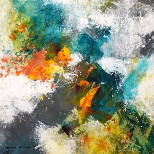 Canopée by Dam Domido, Painting for Sale on Select
