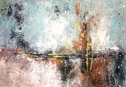 Is it a storm ? by Dam Domido, Painting for Sale on Select