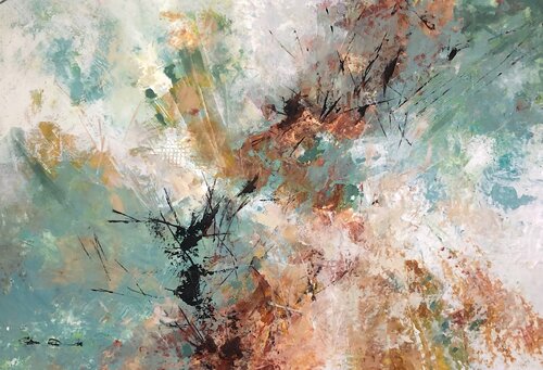 Pinky way by Dam Domido, Painting for Sale on Select