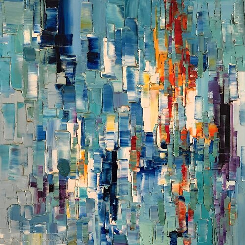 Dawn is coming... by Dam Domido, Painting for Sale on Select