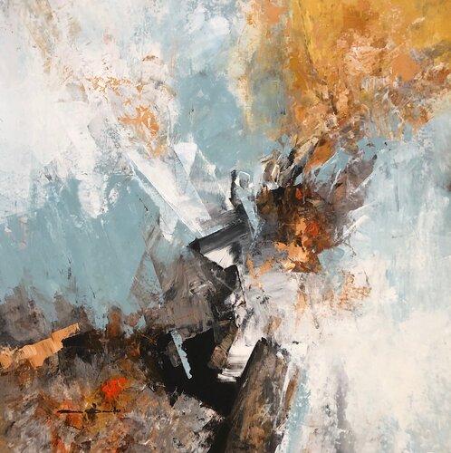 Rupture de plan by Dam Domido, Painting for Sale on Select