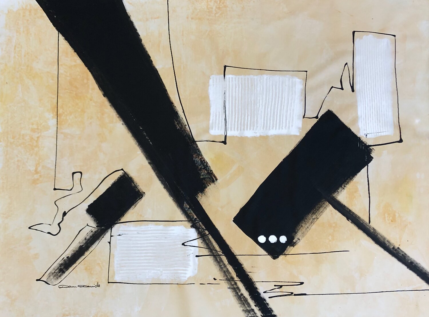 Paisible Dam Domido Original painting for sale