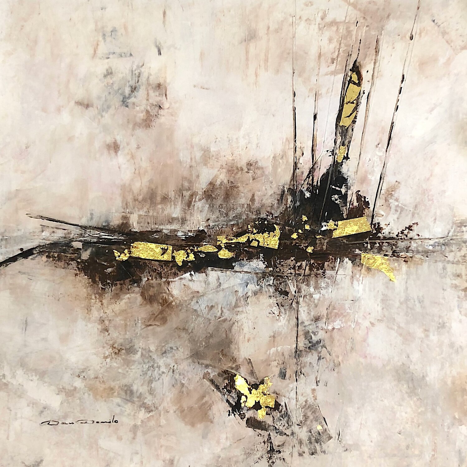 Dream city Dam Domido Original painting for sale