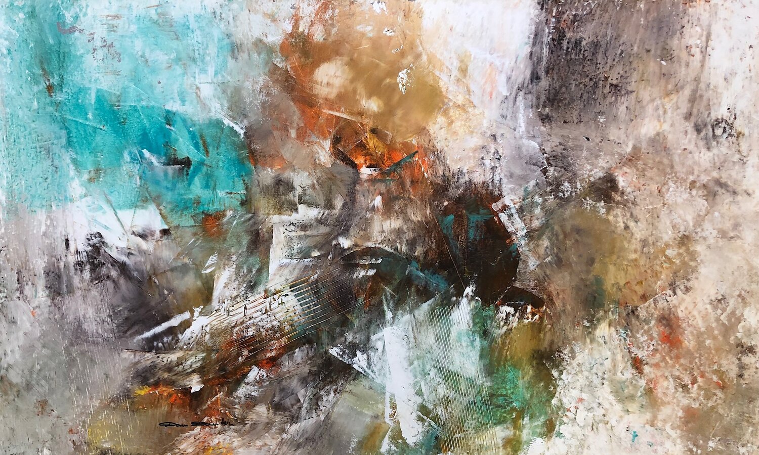 The honey of my soul Dam Domido Original painting for sale