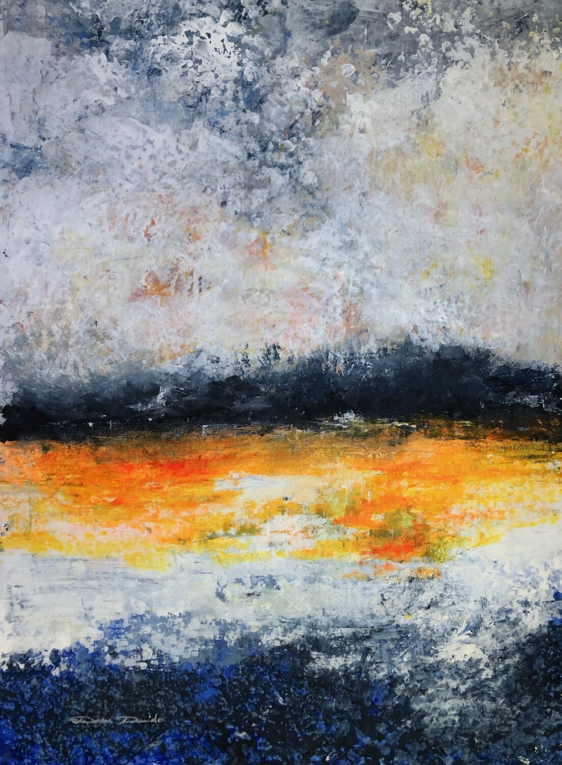 Magique... Dam Domido Original painting for sale