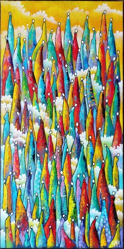 Jour après jour by Veronique Peytour, Painting for Sale on Select