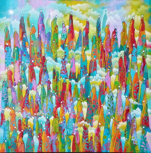 Jour de fête by Veronique Peytour, Painting for Sale on Select