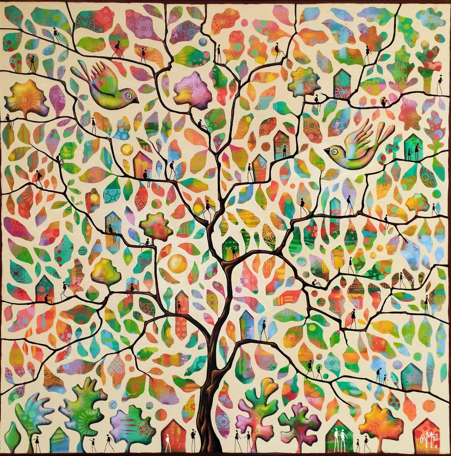 La promesse du printemps Veronique Peytour Original painting for sale