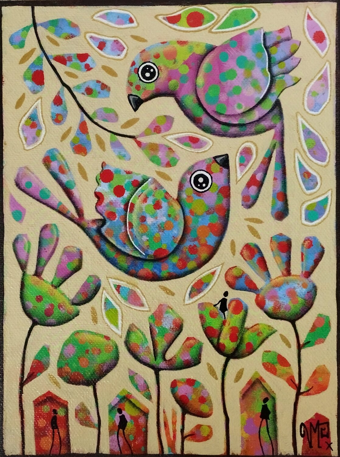Retrouvailles Veronique Peytour Original painting for sale