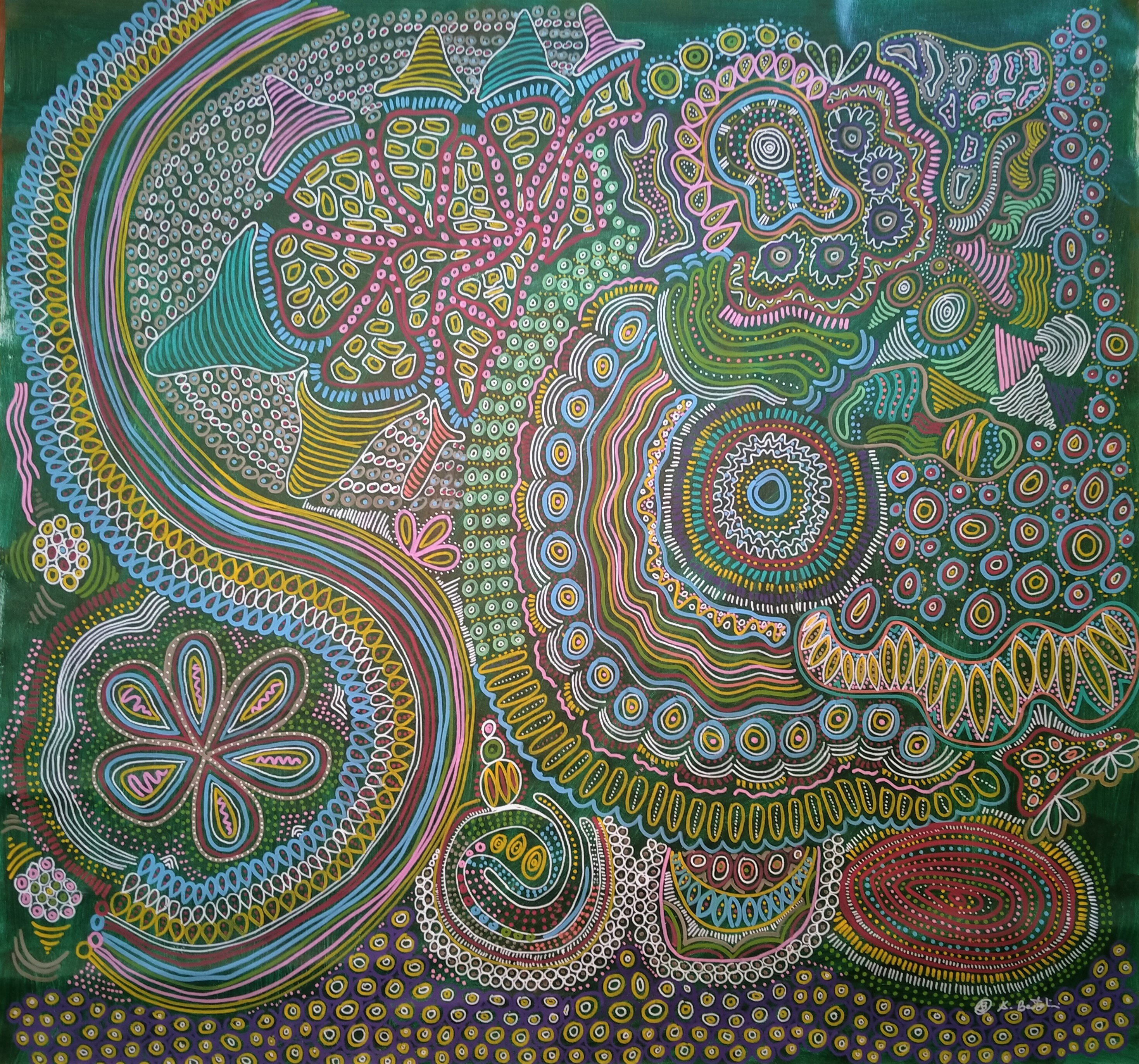 Topic Lizard paintings