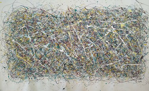 Dripping 3 by Alfredo Bertolini, Painting for Sale on Select
