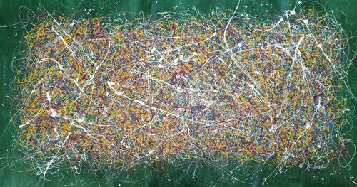 Dripping 6 by Alfredo Bertolini, Painting for Sale on Select