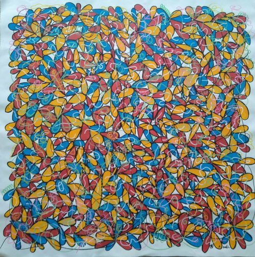 Drops by Alfredo Bertolini, Painting for Sale on Select