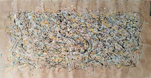 Dripping 4 -2022 by Alfredo Bertolini, Painting for Sale on Select