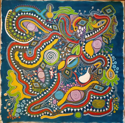In the silence by Alfredo Bertolini, Painting for Sale on Select