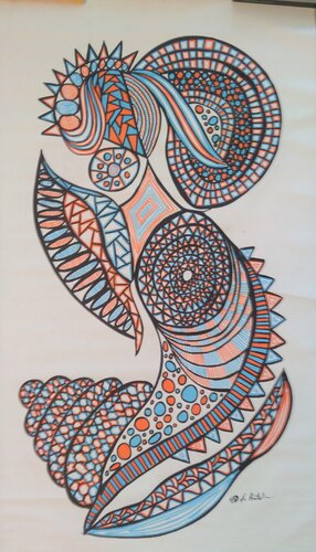 Goa 1 by Alfredo Bertolini, Drawing for Sale on Select