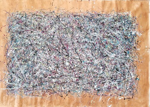 I love dripping 6 by Alfredo Bertolini, Painting for Sale on Select