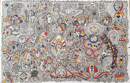 Reminiscence - are back 2 by Alfredo Bertolini, Painting for Sale on Select