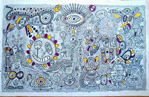 Are back e by Alfredo Bertolini, Painting for Sale on Select