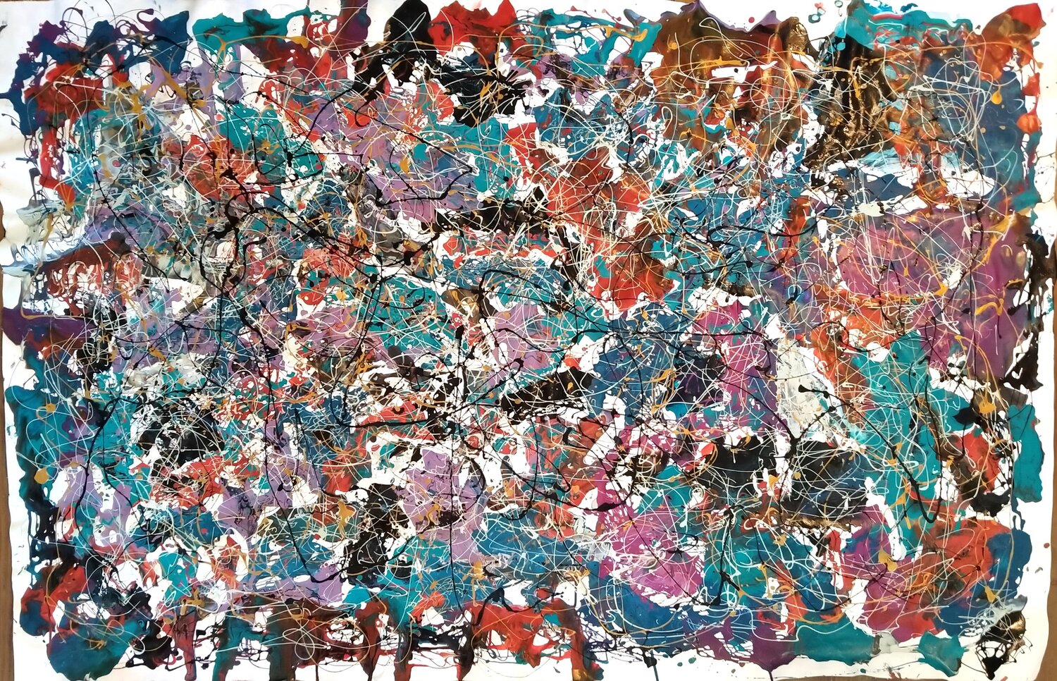 Fusion Alfredo Bertolini Original painting for sale