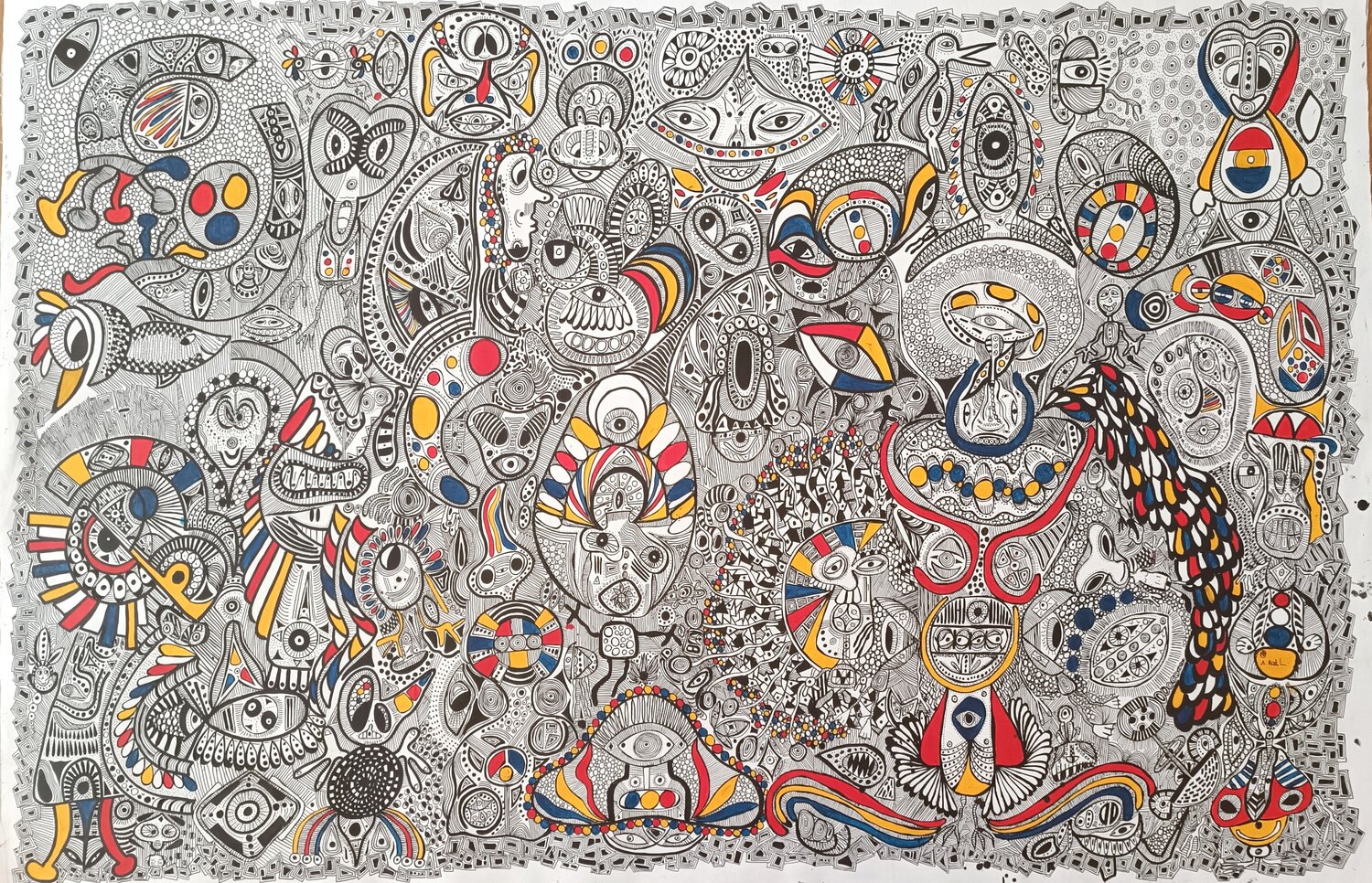 Reminiscence - are back 2 Alfredo Bertolini Original painting for sale